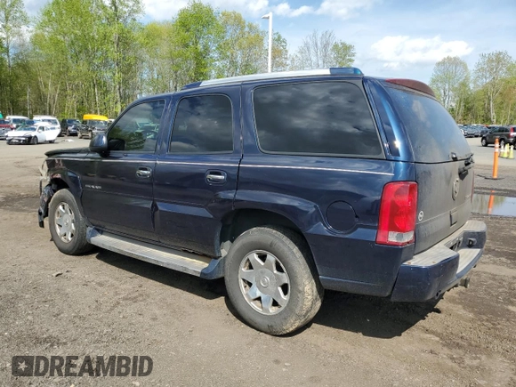 2005 Cadillac Escalade z VIN 1GYEK63NX5R163942, wystawiony jako Copart lot #55406495 z przebiegiem 231 861 mil mil oraz Szkoda całkowita • Salvage title. Historia ofert i sprzedaży dostępna na DreamBid. Obrazek 2.