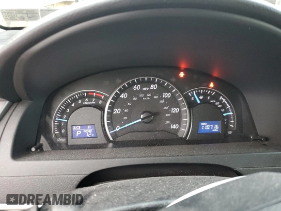 2014 Toyota Camry L with VIN 4T4BF1FK9ER337810, listed as a Copart auction lot 54104485 with 110,716 mi miles and Salvage Title. Bid and sale history available at carsss.com. Image 9.