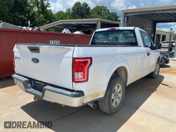2017 Ford F-150 XL with VIN 1FTMF1C88HKD38155, listed as a IAAI auction lot 42854202 with 56,137 mi miles and . Bid and sale history available at DreamBid. Image 9.