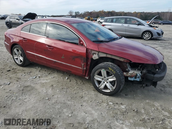 2013 Volkswagen CC Sport with VIN WVWBP7AN8DE568383, listed as a Copart auction lot 82881684 with 208,481 mi miles and Salvage Title. Bid and sale history available at carsss.com. Image 4.