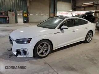2021 Audi A5 Sportback S line Premium with VIN WAUDACF54MA016492, listed as a Copart auction lot 44268065 with 82,691 mi miles and Clean Title. Bid and sale history available at carsss.com. Image 1.