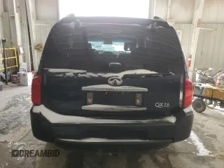 2007 Infiniti QX56 with VIN 5N3AA08C47N802650, listed as a Copart auction lot 45117695 with 218,047 mi miles and Salvage Title. Bid and sale history available at carsss.com. Image 6.