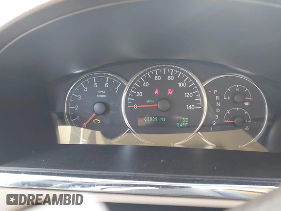 2008 Buick LaCrosse CX with VIN 2G4WC582081238849, listed as a IAAI auction lot 41986267 with 63,039 mi miles and . Bid and sale history available at DreamBid. Image 7.