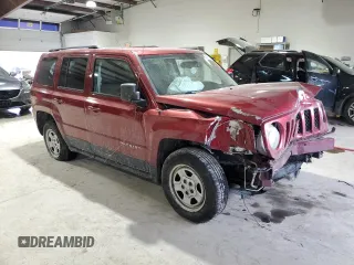 2016 Jeep Patriot Sport SE with VIN 1C4NJRBB7GD779230, listed as a Copart auction lot 88764245 with 197,476 mi miles and Salvage Title. Bid and sale history available at DreamBid. Image 4.