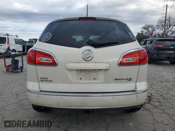 2015 Buick Enclave Leather with VIN 5GAKVBKD4FJ165995, listed as a Copart auction lot 44162745 with 177,167 mi miles and Salvage Title. Bid and sale history available at carsss.com. Image 6.