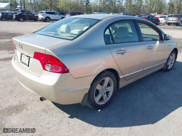 2007 Honda Civic Sdn EX with VIN 1HGFA168X7L046360, listed as a IAAI auction lot 41968603 with 277,431 mi miles. Bid and sale history available at carsss.com. Image 4.