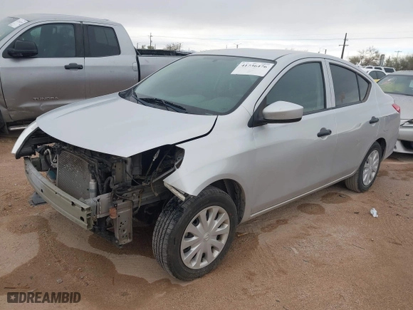 2019 Nissan Versa Sedan SV with VIN 3N1CN7APXKL873864, listed as a IAAI auction lot 41736476 with 69,995 mi miles. Bid and sale history available at carsss.com. Image 18.