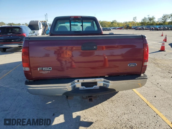 2003 Ford F-150 XL with VIN 1FTRF17L63NA32146, listed as a Copart auction lot 75204414 with 1,745,073 mi miles and Salvage Title. Bid and sale history available at DreamBid. Image 6.