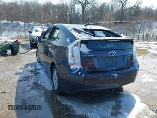 2011 Toyota Prius I with VIN JTDKN3DU7B5308913, listed as a IAAI auction lot 41793970 with 1 mi miles. Bid and sale history available at carsss.com. Image 3.