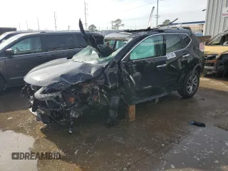2015 Nissan Rogue SL with VIN 5N1AT2MV0FC888071, listed as a Copart auction lot 42713605 with Not Provided miles and Salvage Title. Bid and sale history available at carsss.com. Image 1.