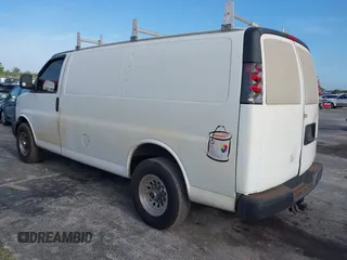 2011 Chevrolet Express Cargo with VIN 1GCWGFCA8B1162548, listed as a IAAI auction lot 41965235 with 226,539 mi miles and . Bid and sale history available at DreamBid. Image 3.