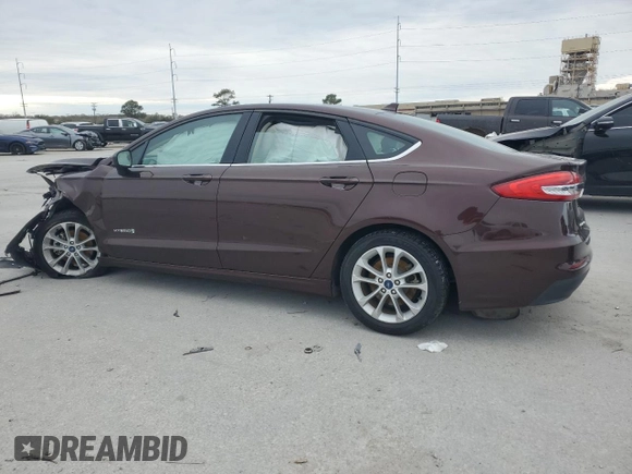2019 Ford Fusion SE with VIN 3FA6P0LU8KR174492, listed as a Copart auction lot 46231385 with 56,888 mi miles and Salvage Title. Bid and sale history available at carsss.com. Image 2.