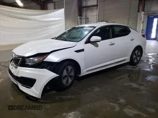 2012 Kia Optima Hybrid with VIN KNAGM4AD5C5023337, listed as a Copart auction lot 48519775 with 195,614 mi miles and Clean Title. Bid and sale history available at DreamBid. Image 1.