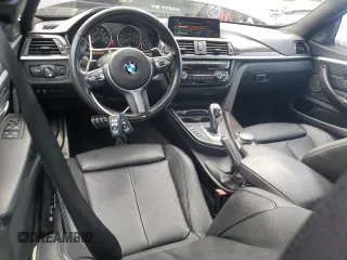 2017 BMW 4 Series 440i with VIN WBA4E3C59HG186925, listed as a Copart auction lot 62859505 with 89,299 mi miles and Salvage title. Bid and sale history available at DreamBid. Image 8.