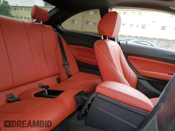 2021 BMW 2 Series M240i with VIN WBA2J5C09M7H38505, listed as a Copart auction lot 72758454 with 23,360 mi miles and Salvage Title. Bid and sale history available at carsss.com. Image 10.
