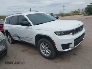 2024 Jeep Grand Cherokee Laredo with VIN 1C4RJJAG1R8958326, listed as a IAAI auction lot 42249602 with 20,965 mi miles and . Bid and sale history available at DreamBid. Image 1.