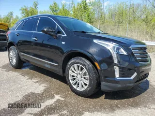 2017 Cadillac XT5 Luxury FWD with VIN 1GYKNBRS1HZ209632, listed as a Copart auction lot 54726155 with 53,924 mi miles and Clean Title. Bid and sale history available at DreamBid. Image 4.