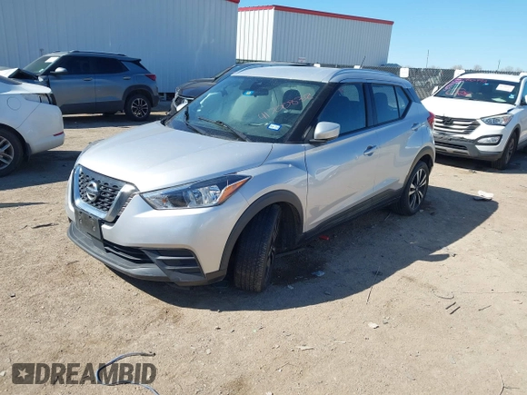 2020 Nissan Kicks SV with VIN 3N1CP5CV4LL496721, listed as a IAAI auction lot 41700838 with 95,874 mi miles. Bid and sale history available at carsss.com. Image 17.