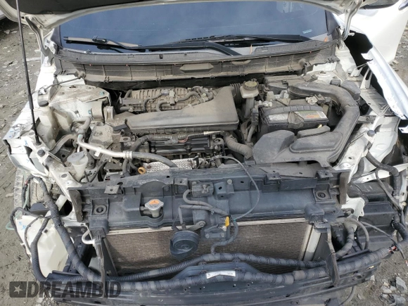 2017 Nissan Rogue SV with VIN KNMAT2MV6HP546897, listed as a Copart auction lot 47996195 with 203,585 mi miles and Salvage Title. Bid and sale history available at carsss.com. Image 12.
