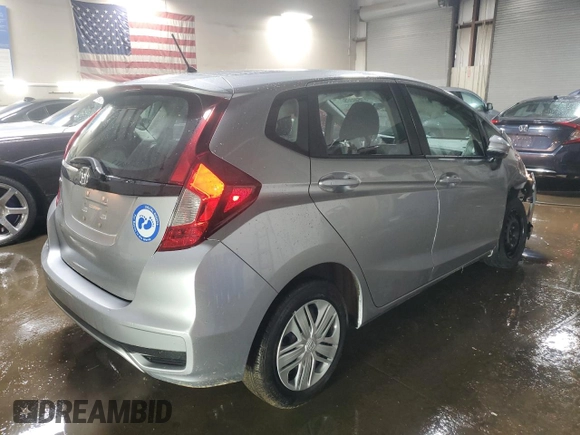 2019 Honda Fit LX with VIN 3HGGK5H40KM723832, listed as a Copart auction lot 51640365 with 17,681 mi miles and Salvage Title. Bid and sale history available at carsss.com. Image 3.