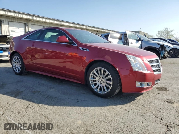 2011 Cadillac CTS Performance with VIN 1G6DJ1ED1B0150205, listed as a Copart auction lot 53812655 with 72,659 mi miles and Salvage title. Bid and sale history available at DreamBid. Image 4.