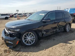 2023 Jeep Grand Cherokee Summit with VIN 1C4RJHEG8PC552430, listed as a Copart auction lot 72024844 with 23,745 mi miles and Salvage title. Bid and sale history available at DreamBid. Image 1.