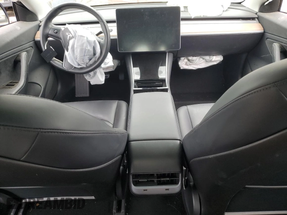 2018 Tesla Model 3 Long Range Battery with VIN 5YJ3E1EA9JF013144, listed as a Copart auction lot 53880835 with Not Provided miles and Salvage Title. Bid and sale history available at DreamBid. Image 8.