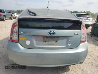 2014 Toyota Prius Four with VIN JTDKN3DU4E1811066, listed as a Copart auction lot 54297365 with 88,074 mi miles and Salvage Title. Bid and sale history available at carsss.com. Image 6.