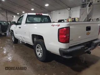 2015 Chevrolet Silverado 1500 Work Truck with VIN 1GCNKPEH9FZ363831, listed as a IAAI auction lot 41368070 with 104,650 mi miles. Bid and sale history available at carsss.com. Image 3.