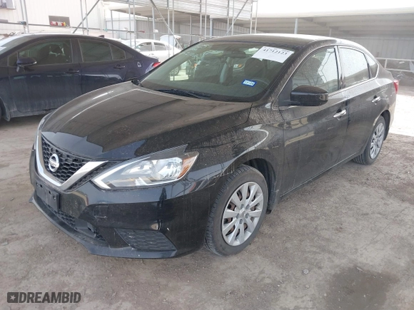 2019 Nissan Sentra S with VIN 3N1AB7AP6KY217342, listed as a IAAI auction lot 41712123 with 107,886 mi miles. Bid and sale history available at carsss.com. Image 17.