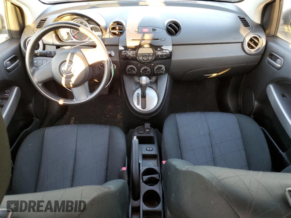 2014 Mazda 2 Sport with VIN JM1DE1KZ6E0184808, listed as a Copart auction lot 83399384 with 96,866 mi miles and Salvage Title. Bid and sale history available at carsss.com. Image 8.