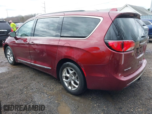 2018 Chrysler Pacifica Limited z VIN 2C4RC1GG3JR171887, wystawiony jako IAAI lot #41734542 z przebiegiem 116 041 mil mil oraz . Historia ofert i sprzedaży dostępna na DreamBid. Obrazek 3.