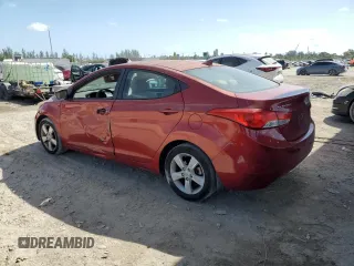 2013 Hyundai Elantra Limited with VIN KMHDH4AE4DU740611, listed as a Copart auction lot 54711845 with 95,408 mi miles and Salvage Title. Bid and sale history available at DreamBid. Image 2.