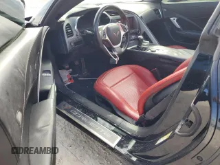 2015 Chevrolet Corvette 1LT with VIN 1G1YA2D77F5109465, listed as a Copart auction lot 76612824 with 87,098 mi miles and Salvage Title. Bid and sale history available at carsss.com. Image 8.
