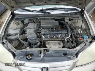 2003 Honda Civic EX with VIN 2HGES25773H569172, listed as a Copart auction lot 45013615 with 293,902 mi miles and Salvage Title. Bid and sale history available at DreamBid. Image 11.
