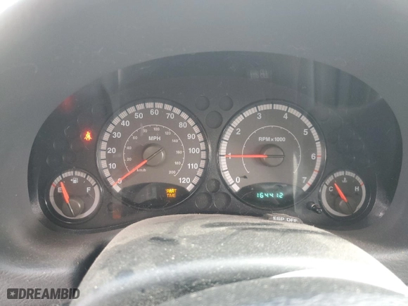 2007 Jeep Liberty Sport with VIN 1J4GL48K07W515116, listed as a Copart auction lot 45486215 with 164,412 mi miles and Salvage Title. Bid and sale history available at carsss.com. Image 9.