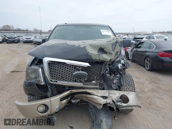 2008 Ford F-150 XLT with VIN 1FTPW12VX8FB25950, listed as a IAAI auction lot 41769407 with 203,269 mi miles and . Bid and sale history available at DreamBid. Image 11.
