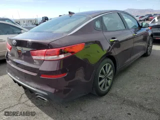 2019 Kia Optima S with VIN 5XXGT4L34KG353216, listed as a Copart auction lot 47810815 with 35,874 mi miles and Salvage Title. Bid and sale history available at carsss.com. Image 3.