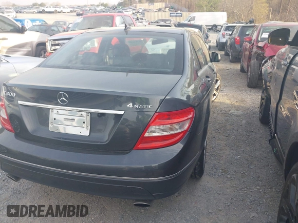 2009 Mercedes-Benz C-Class 3.0L Sport with VIN WDDGF81X49F232057, listed as a IAAI auction lot 41901618 with 136,343 mi miles. Bid and sale history available at carsss.com. Image 4.
