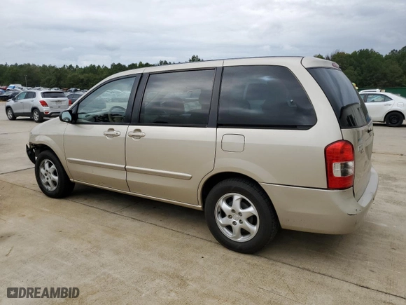 2000 Mazda MPV DX with VIN JM3LW28G0Y0116245, listed as a Copart auction lot 71654914 with 330,693 mi miles and Salvage Title. Bid and sale history available at carsss.com. Image 2.