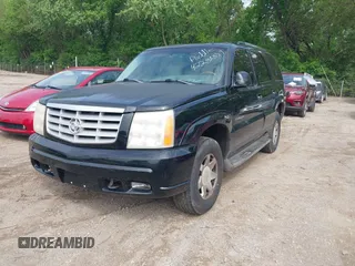 2002 Cadillac Escalade z VIN 1GYEK63N02R201402, wystawiony jako IAAI lot #42281859 z przebiegiem Nie podano mil oraz . Historia ofert i sprzedaży dostępna na DreamBid. Obrazek 2.