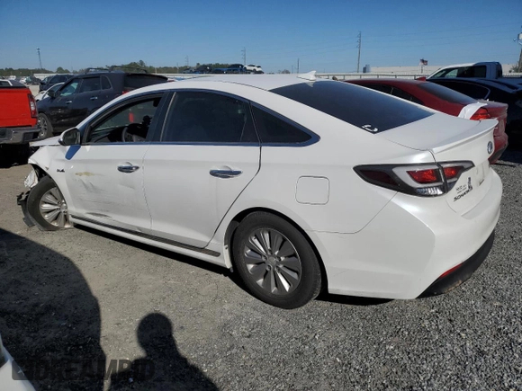 2017 Hyundai Sonata Hybrid SE with VIN KMHE24L13HA045818, listed as a Copart auction lot 41000244 with 95,186 mi miles. Bid and sale history available at carsss.com. Image 2.