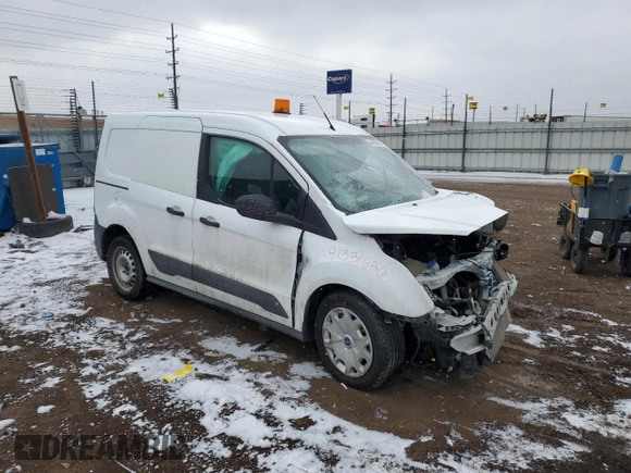 2015 Ford Transit Connect XL with VIN NM0LS6E77F1212121, listed as a Copart auction lot 44525695 with Not provided miles and Salvage title. Bid and sale history available at DreamBid. Image 4.