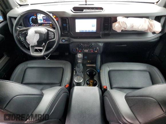 2022 Ford Bronco with VIN 1FMEE5BP0NLA95787, listed as a Copart auction lot 47701705 with 50,173 mi miles and Salvage title. Bid and sale history available at DreamBid. Image 8.