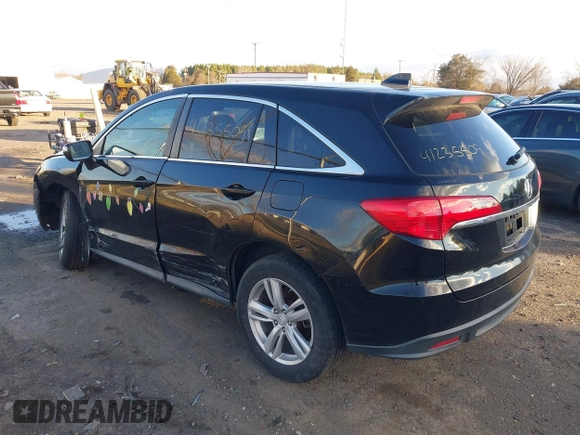 2013 Acura RDX with VIN 5J8TB4H3XDL019481, listed as a IAAI auction lot 41235509 with 129,024 mi miles. Bid and sale history available at carsss.com. Image 3.