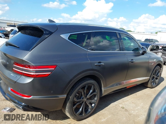 2022 Genesis GV80 Advanced Plus с VIN KMUHCESC8NU094592, выставлен на аукционе IAAI как лот 42554835 с пробегом 57 293 миль миль и . История ставок и продаж доступна на DreamBid. Изображение 13.