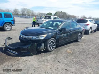 2016 Honda Accord Sedan EX with VIN 1HGCR2F72GA014586, listed as a IAAI auction lot 41811581 with 169,617 mi miles. Bid and sale history available at carsss.com. Image 2.