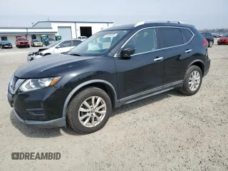 2017 Nissan Rogue SV with VIN KNMAT2MV6HP615202, listed as a Copart auction lot 49304805 with 181,893 mi miles and Salvage Title. Bid and sale history available at carsss.com. Image 1.