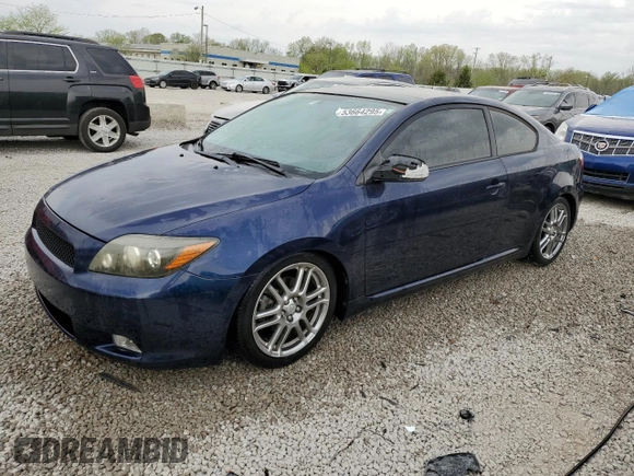 2008 Scion tC Spec with VIN JTKDE167080240120, listed as a Copart auction lot 53664295 with 81,559 mi miles and Non Repairable. Bid and sale history available at DreamBid. Image 1.