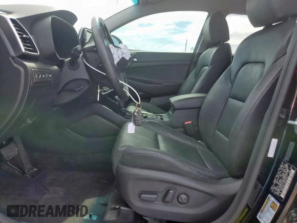 2021 Hyundai Tucson SEL z VIN KM8J33AL5MU370313, wystawiony jako Copart lot #57982665 z przebiegiem 33 266 mil mil oraz Szkoda całkowita • Salvage title. Historia ofert i sprzedaży dostępna na DreamBid. Obrazek 7.